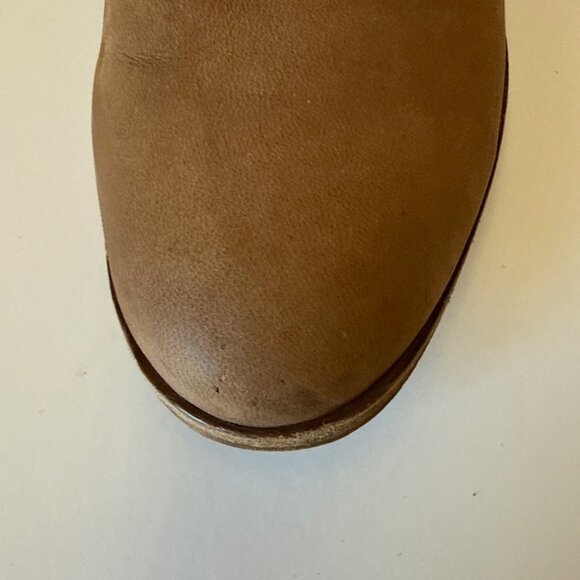 Sam Edelman Packer Ankle Boots Women’s Sz 8.5 Brown Suede Brown Side Zip - Picture 9 of 16